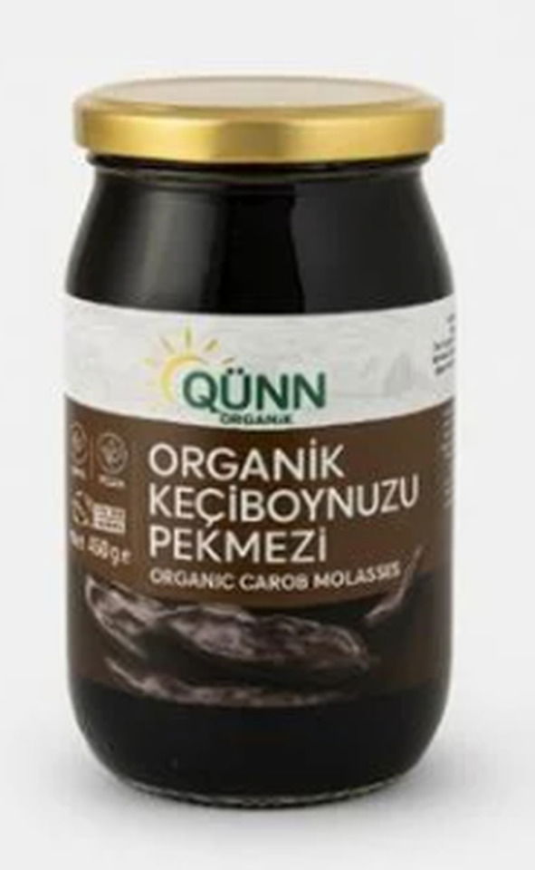 QÜNN ORGANİK KEÇİBOYNUZU PEKMEZİ 450 GR.